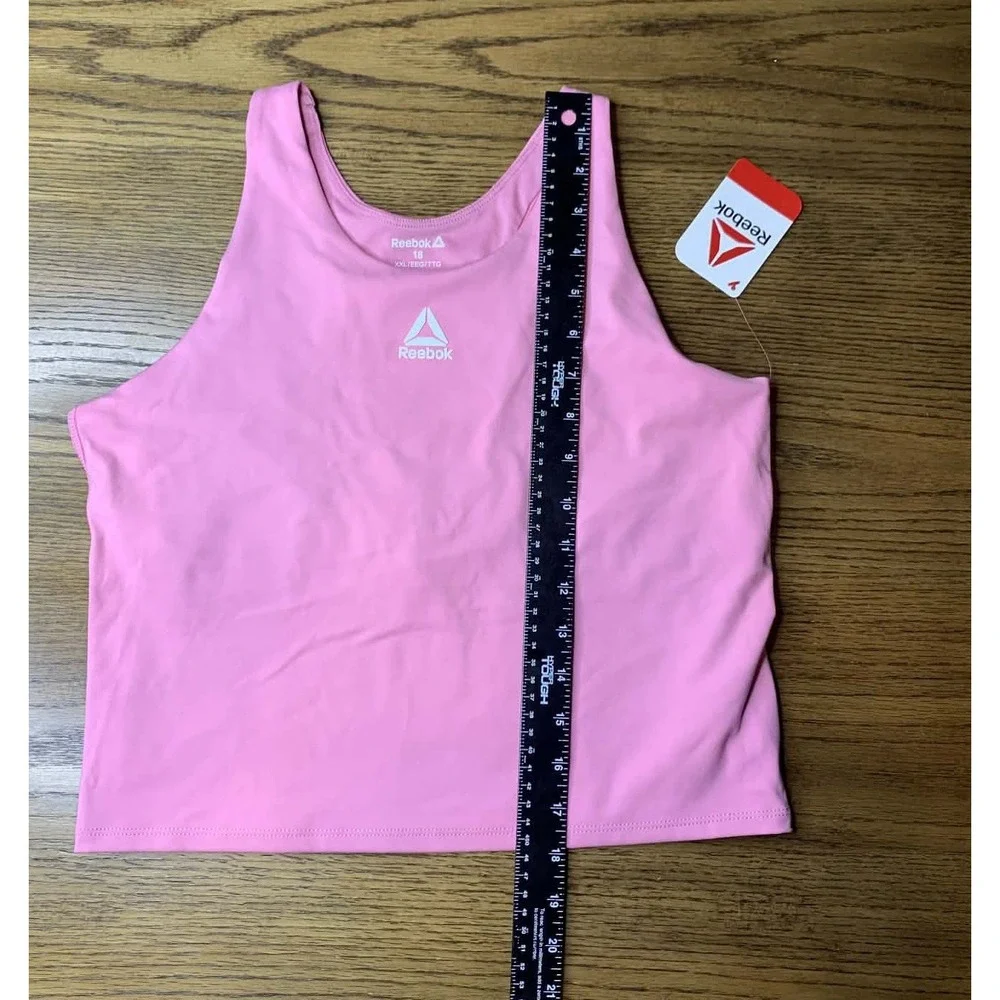 Reebok Girls Training Active Tank Top and Layered Shorts 2-Piece Set NWT